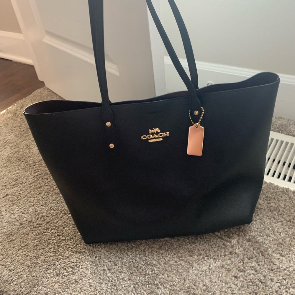 Large Coach tote